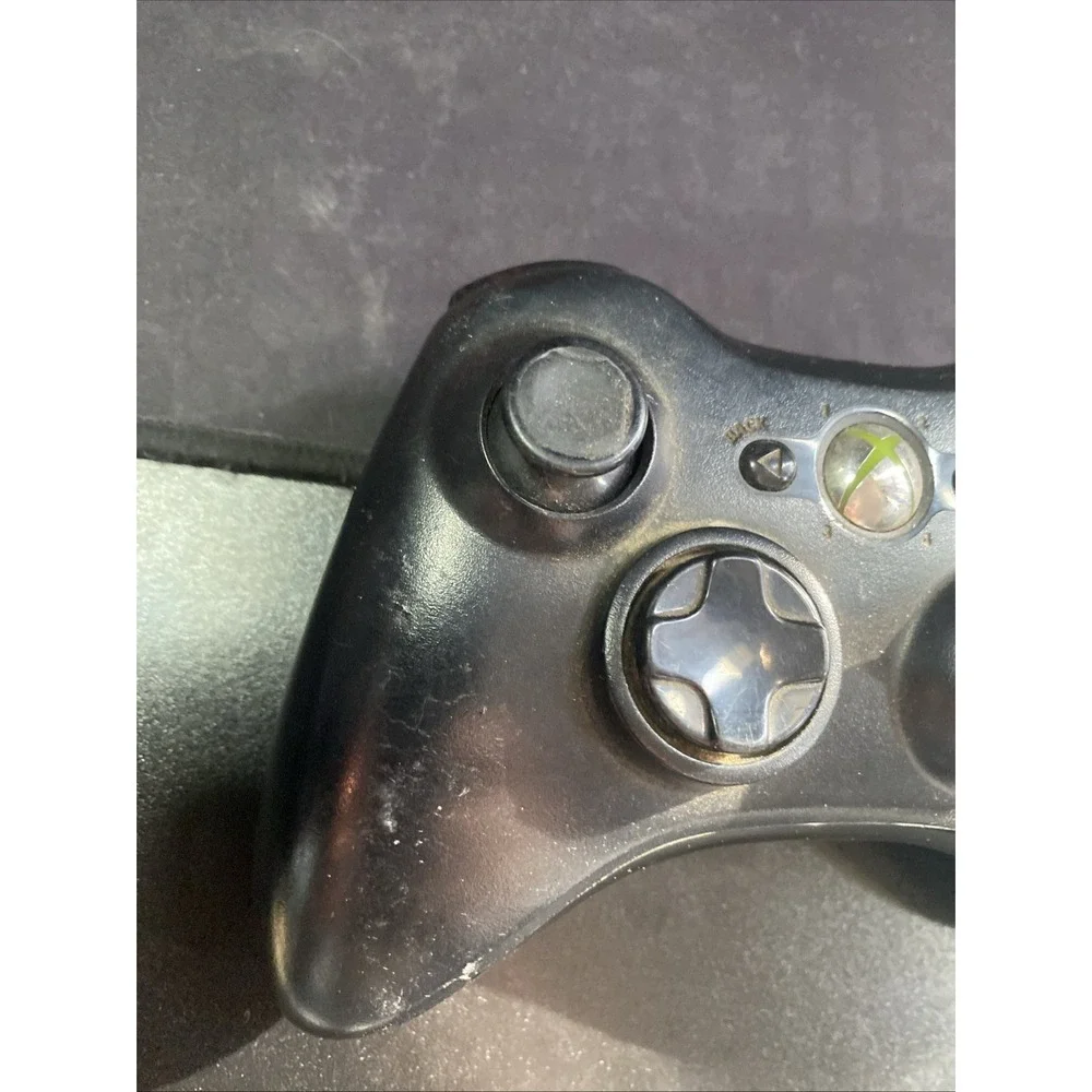 Xbox 360 OEM Controller Black  With Battery